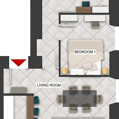 Vittani Palace - The Blue Apartman